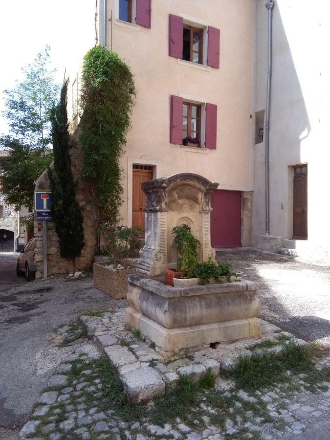 La Maison derrière la Fontaine Buis-les-Baronnies Extérieur photo